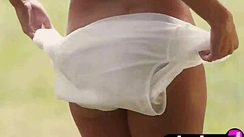 rain drenches natalie costello as perfect big ass emerges teasingly
