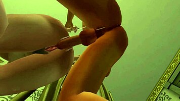 huge bouncy milf tits creampied riding spying young pervert cowgirl close-up
