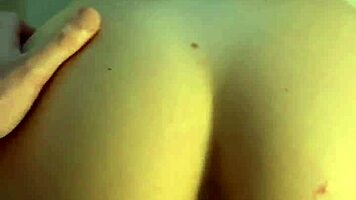 milf rides big cock cowgirl then doggy until condom overflows with cum close-up
