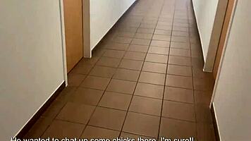 Cheating as French goth in corridor toilet for those tickets feels so dirty!