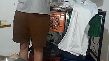 Friend Joins Dick Sucking for Steamy Hot Trio