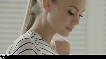 perfect blonde gf nancy a loves our romantic sex 😍💋