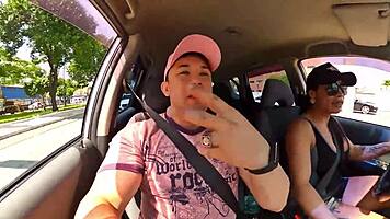 swingers flash tans in wild group house party