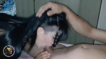 rocker teen spreads pussy ass chokes deepthroat milf moans bed cum