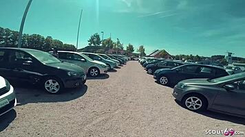 german teen: fuck the car seller for discount?