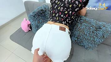 Teasing Cock Into Tight Ass Leads To Wild Squirting Explosion