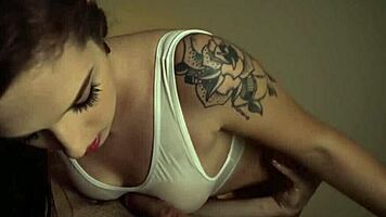 gorgeous scarlett mae creampied hard after steamy erotic massage