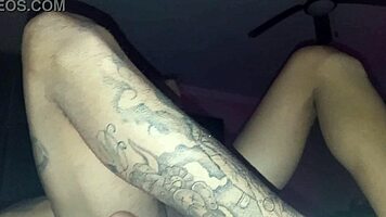 Pov Couple's Late-Night Curvy Latina Ass Shaking and Spanking Session