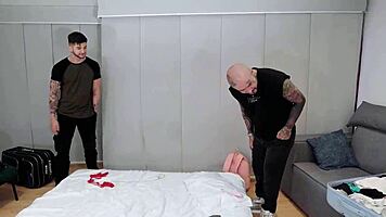 Young latina thanks neighbors riding cocks milking hot cumshots