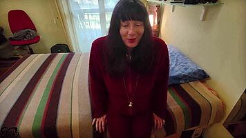 pregnant babe picked up woods by kinky instructor pov