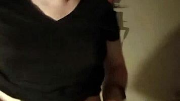 Big Tits Black Shirt Horny Jerk Compulsion