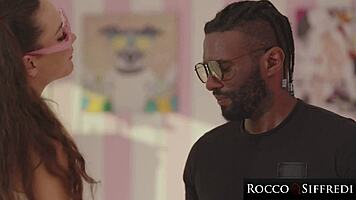 horny vixi rafi begs for tutor's giant bbc pounding her tight pussy doggystyle