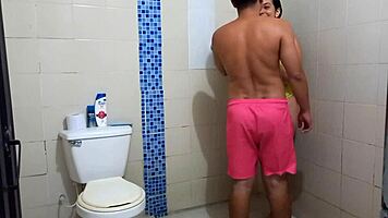 Wife Discovers Hubby’s Wild Backroom Fuck Fest with Hot Friend