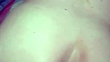 Boss pounds skinny wife pussy as maid watches vibrator play