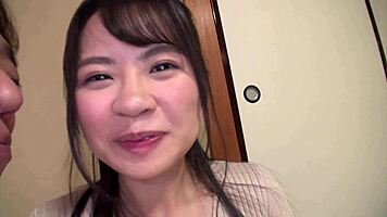 Leaked Japanese busty idol shows off huge natural tits in bra