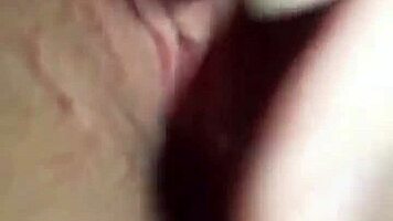 come squirt with me brazilian solo pussy play leads to explosive female orgasm on bed