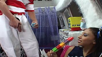 oh god i fucked that latina cheerleader so hard in the ice cream truck back im shakin