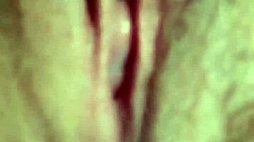 come squirt with me brazilian solo pussy play leads to explosive female orgasm on bed