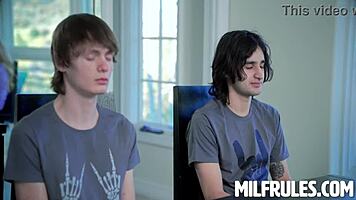 College Girls Kenzie Love and Alexis Malone Take Creampie Cash Bang