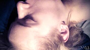 wow, check this intense blowjob ending in massive close-up facial cumshot on her pretty face