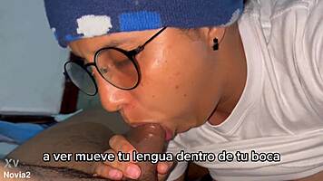 colombian schoolgirl chokes on monster cock deepthroat gagging homemade 😩🍆🔥