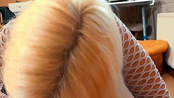 Hey, wanna watch this curvy German blonde get roughly pounded? 🔥