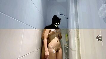 blasting buddy's wife in bathroom till massive squirting finish