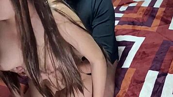 WOW 19-YO COLLEGE GIRL SCARES ME WITH RAW CREAMPIE DUMP!