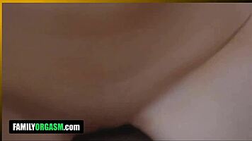 wow cute blonde shy petite orgasms hard from massive american cum flood!