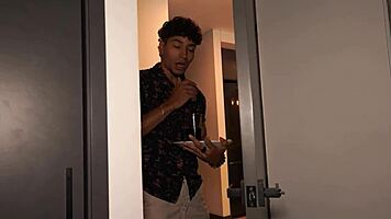 Young Man Spots Latina's Bedroom Secret And Steps In