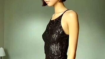 Young Skinny Asian Mimi's First Time Sex