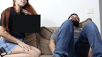 secret anal pounding while partner watches and gets turned on