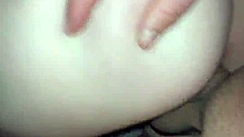 blonde stepmom bent over living room fuck ends with hot cum on her big tits