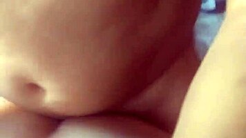 wet latina girlfriend moans loud as ripped clothes lead to creampie dawn