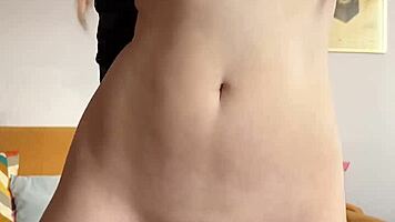 Petite Maiskii Fingers Wet Shaved Pussy Masturbating