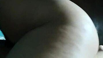 Cheating neighbor skips store run for quick huge cock creampie pounding