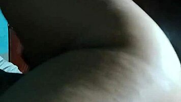 Cheating neighbor skips store run for quick huge cock creampie pounding