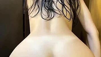 str8 outta shower, ass spreadin n shakin passionate