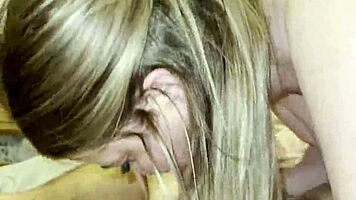 sexy homemade blowjob 69 with wet pussy babe in bedroom