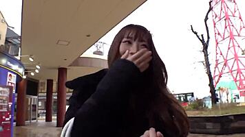 slender japanese big tits babe squirts then creampie frenzy