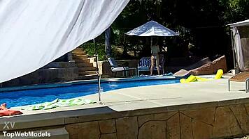 Lexi Bloom Bound Poolside Facial!