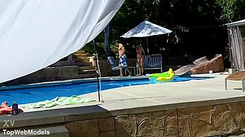 Lexi Bloom Bound Poolside Facial!
