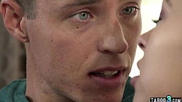 teen spies milf deanna dare bouncing on huge cock