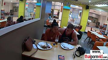 big white cock destroys busty thai girlfriend's tight amateur hole!