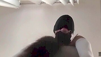 Milf Tied to Chair! Fucked Doggy in Mouth and Pussy Hard!