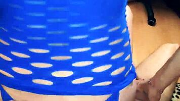 hey check out this hot petite milf wife getting fucked beautifully at home