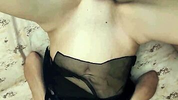 hey check out this hot petite milf wife getting fucked beautifully at home