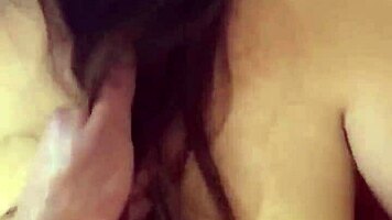 Horny Teen Bent Over for Homemade Doggystyle Pounding and Sloppy Blowjob