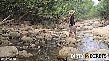 Adventurous Trek Leads to Steamy Bent-Over Wild Fuck Encounter