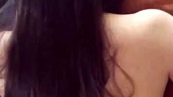 Horny Teen Bent Over for Homemade Doggystyle Pounding and Sloppy Blowjob